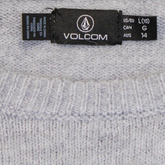 Volcom Long Sleeve Lightweight Sweater Women's Size Large - Picture 4 of 9